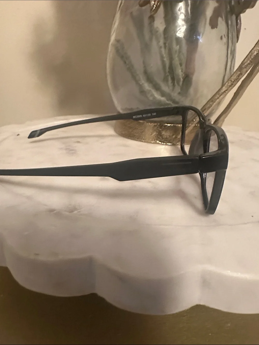 Matte Black Rectangular Prescription Glasses